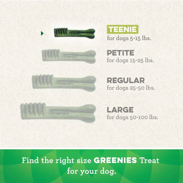 Greenies Dog Fresh Treat Pack Teenie 340 g