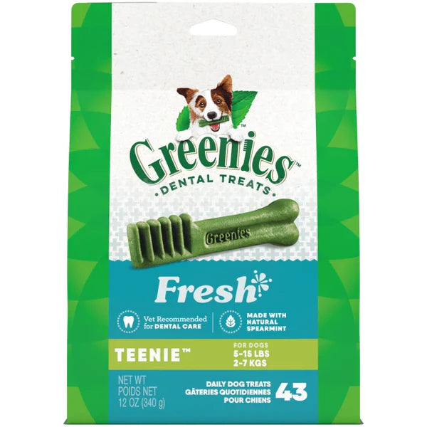 Greenies Dog Fresh Treat Pack Teenie 340 g