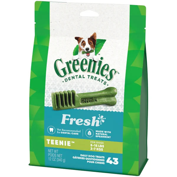 Greenies Dog Fresh Treat Pack Teenie 340 g