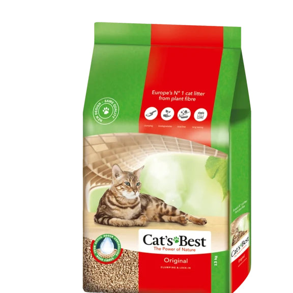 Cats Best Original Cat Litter Clumping For Odor Control 20L / 8.6 KG