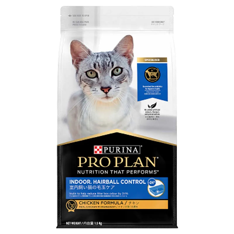 Pro Plan Indoor Adult Cat Food 1.5kg