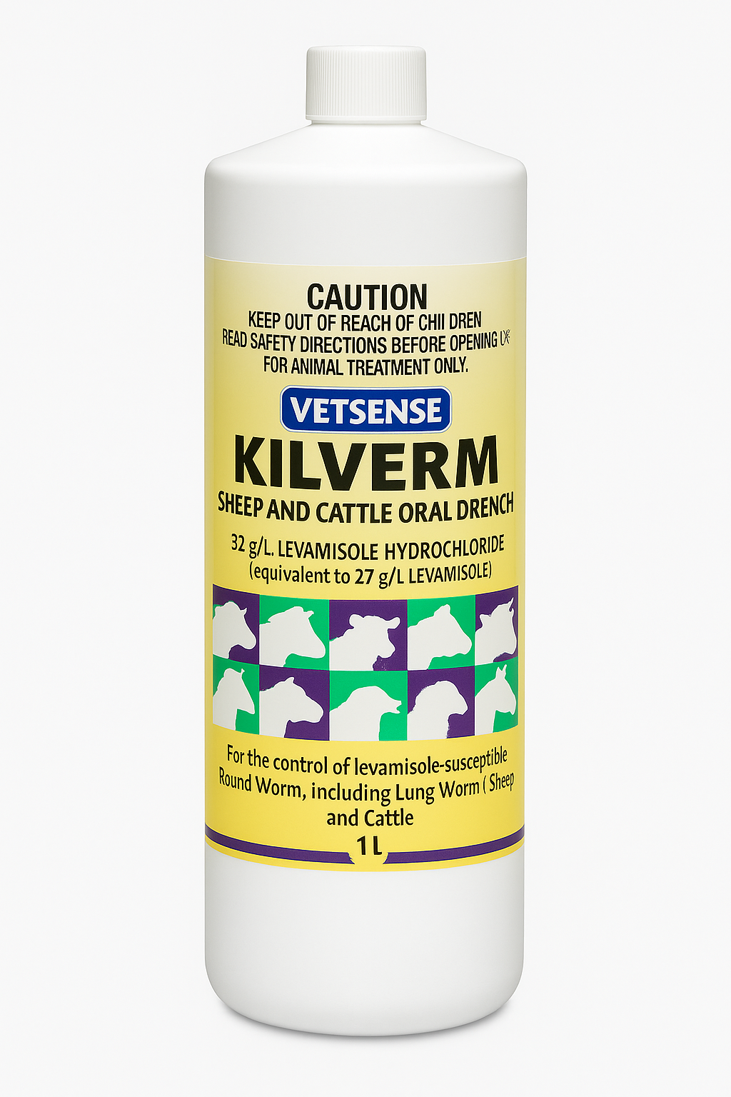 Vetsense Kilverm Sheep and Cattle 1L