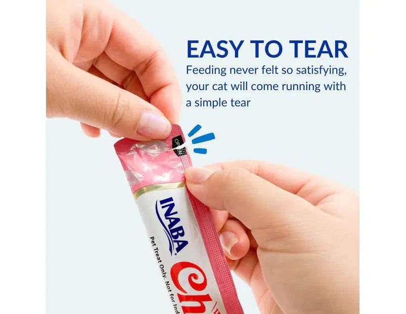 INABA CHURU PUREE Tuna Chicken Varieties (CAT TREAT) 50x14g