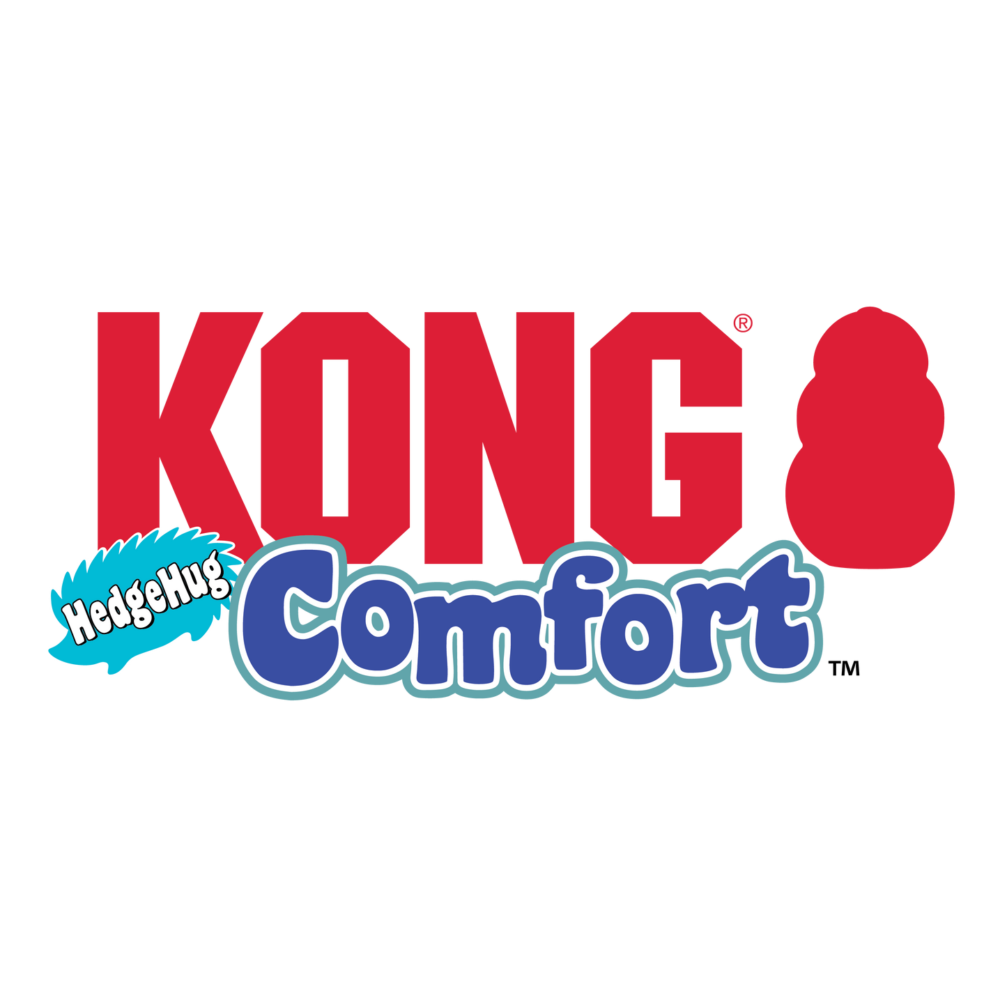 KONG Dog Comfort HedgeHug Puppy Large Pink