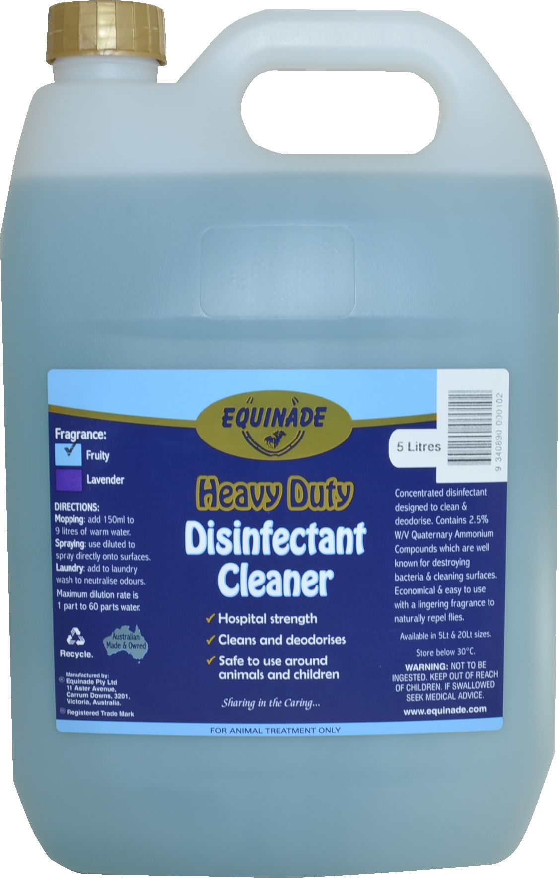 Equinade Heavy Duty Disinfectant Fruity