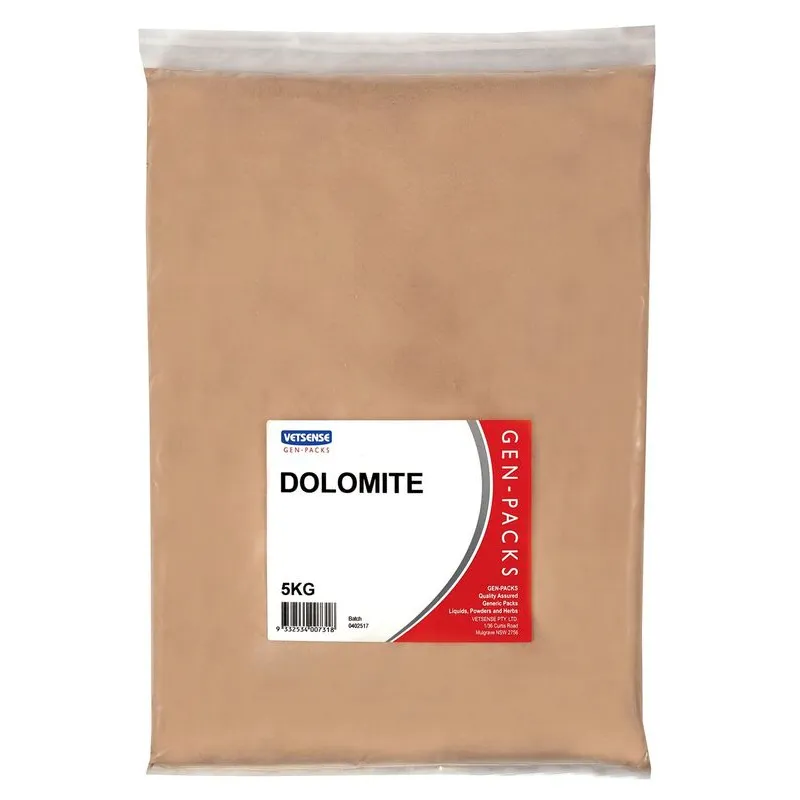 Gen Pack Dolomite 5kg calcium and magnesium mineral supplement