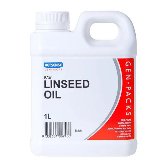 Gen Pack Linseed Oil for horses and dogs Australia