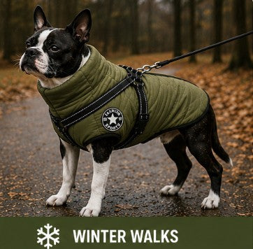 Waterproof jackets for small dogs during winter and rainy weather