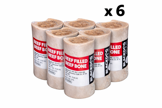 Blackdog Beef Filled Marrowbone Value Bundle long lasting dog chews Australia
