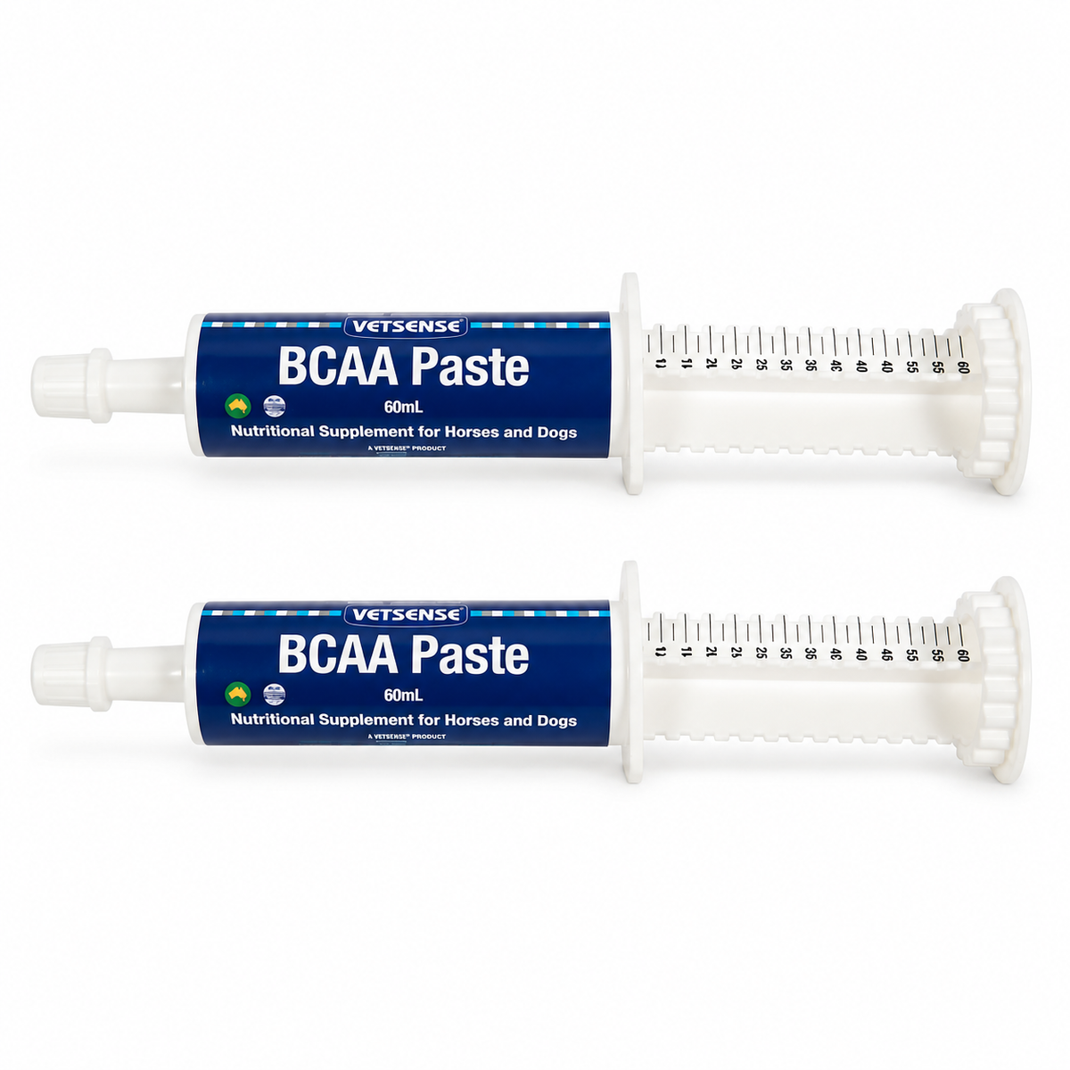 Vetsense BCAA Paste 60mL 2 Pack horse supplement