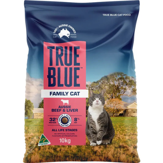 TRUE BLUE CAT AUSSIE BEEF & LIVER 10KG