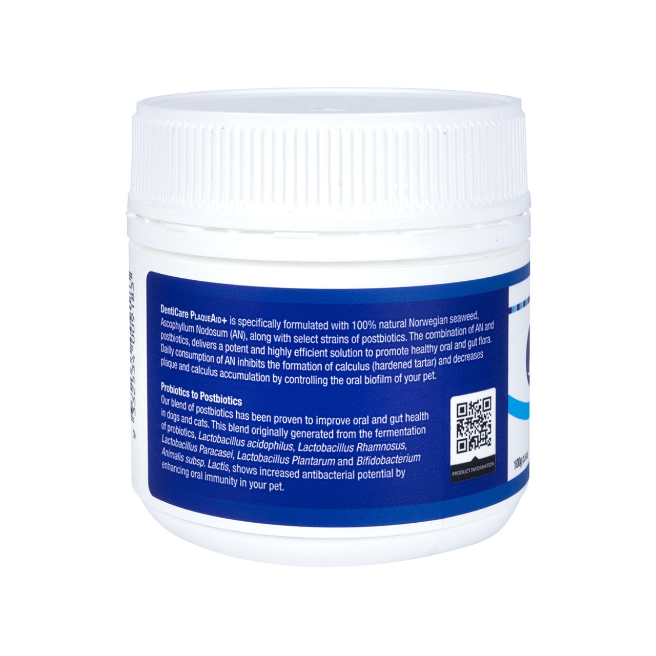Vetsense DentiCare 100 g PlaqueAid+ Oral and Gastrointestinal Supplement Powder for Cats and Dogs