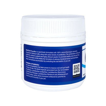 Vetsense DentiCare 100 g PlaqueAid+ Oral and Gastrointestinal Supplement Powder for Cats and Dogs