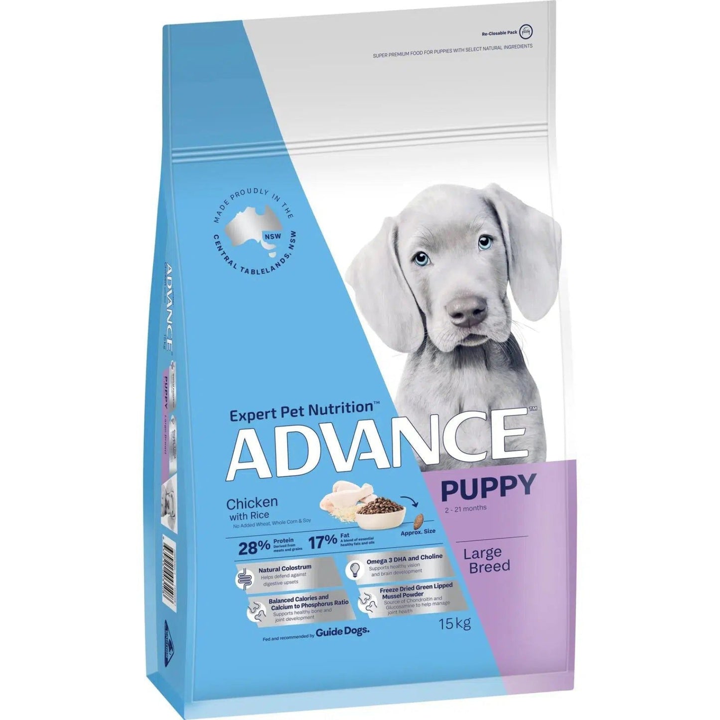 ADVANCE Puppy Large Breed Chicken with Rice