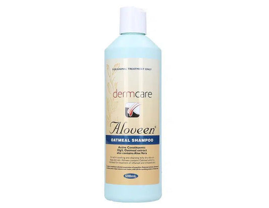 Aloveen Oatmeal Shampoo 500ml dog shampoo with oatmeal and aloe vera for regular grooming and coat care