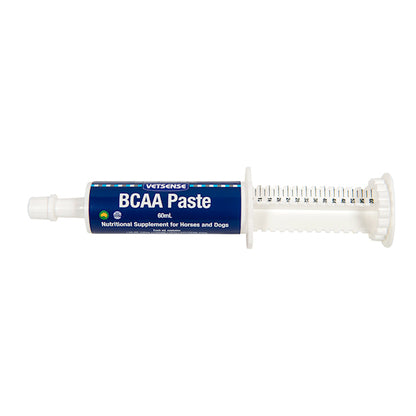 2 pack Vetsense BCAA Paste 60mL horse supplement