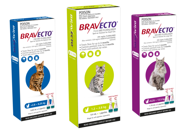 Bravecto SPOT ON For Cats