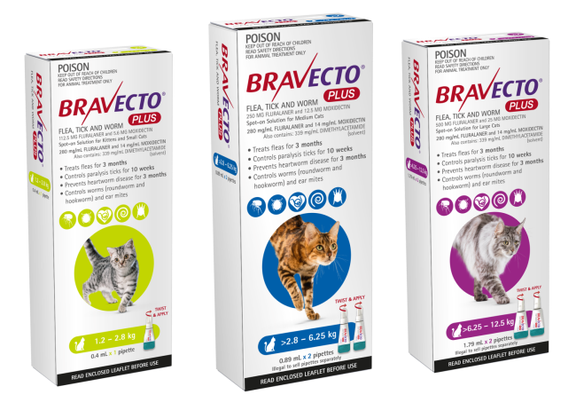 Bravecto Plus For Cats