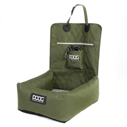 DOOG Dog Car Seat Green (Small to Medium Breeds)
