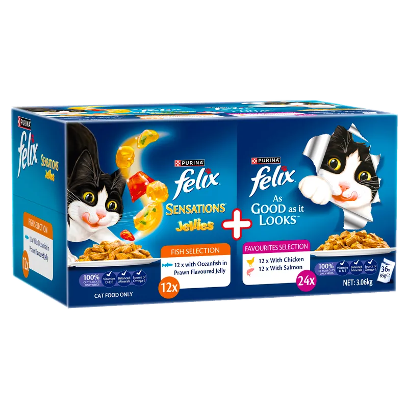 FELIX AGAIL GIJ FAVES SELECTION 36X85G