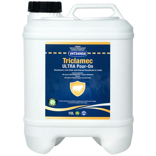 Triclamec Ultra Pour On 10 Lt For Cattle