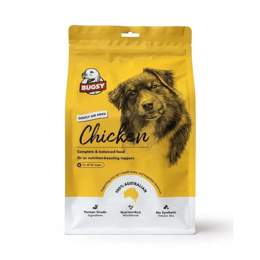 Bugsy's Gently Air Dried Chicken Dog Food 3.5kg