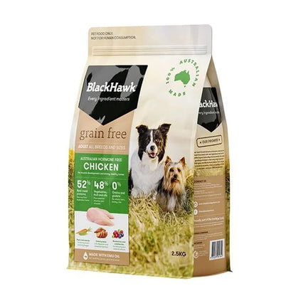 Blackhawk Grain Free Adult All Breeds and Sizes Chicken