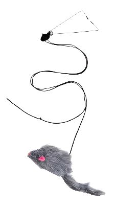 Door Hanging Retractable Mouse Toy