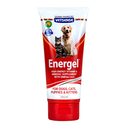 2 pack Vetsense Energel 200g dog and cat supplement