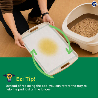 Ezi-LockOdour absorbent pad refills for cat litter tray