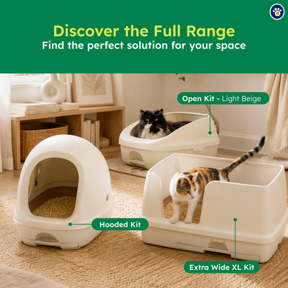 Ezi-LockOdour XL Cat Litter System – Advanced Odour Control Litter Box