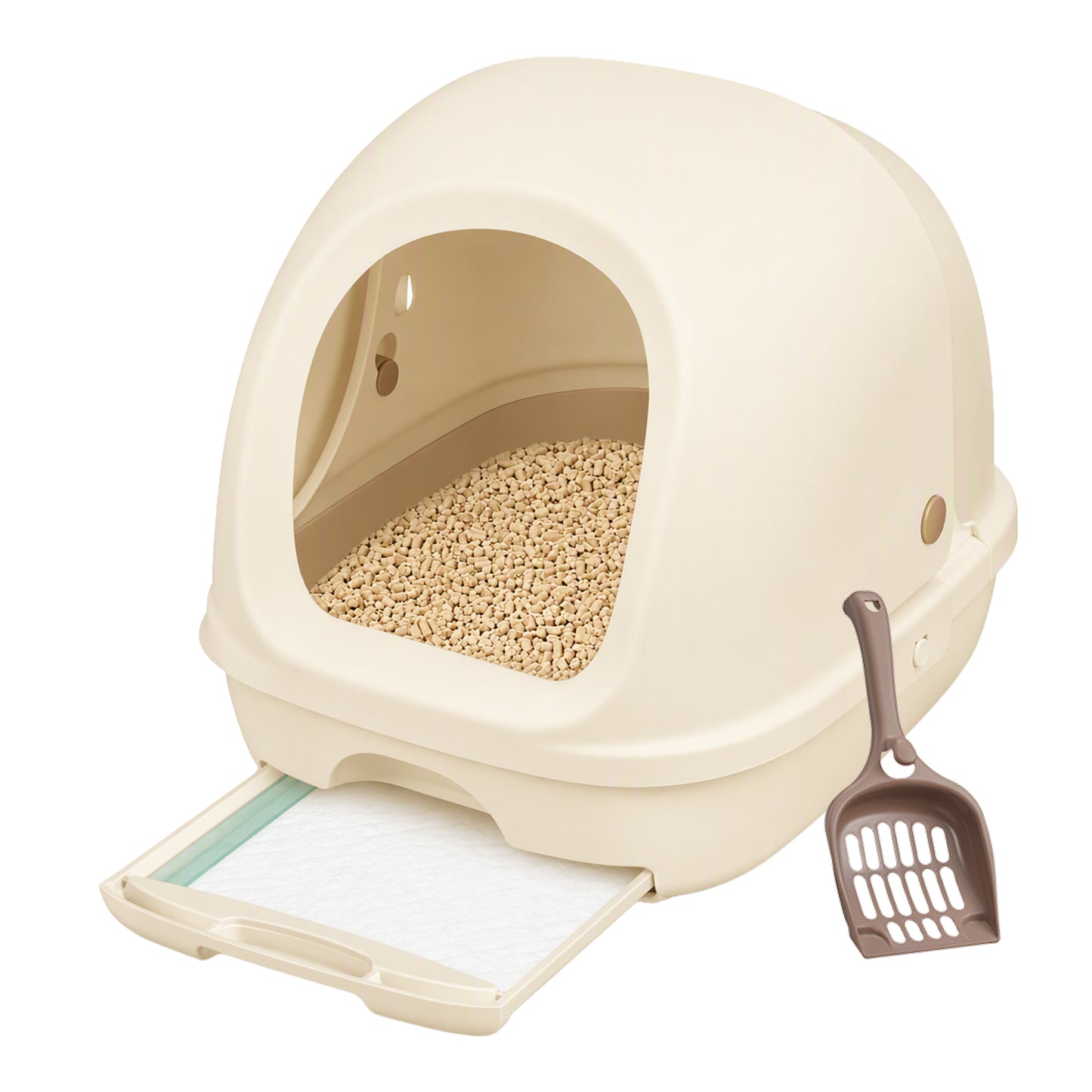 Ezi-LockOdour Hooded Dual Layer Cat Litter System