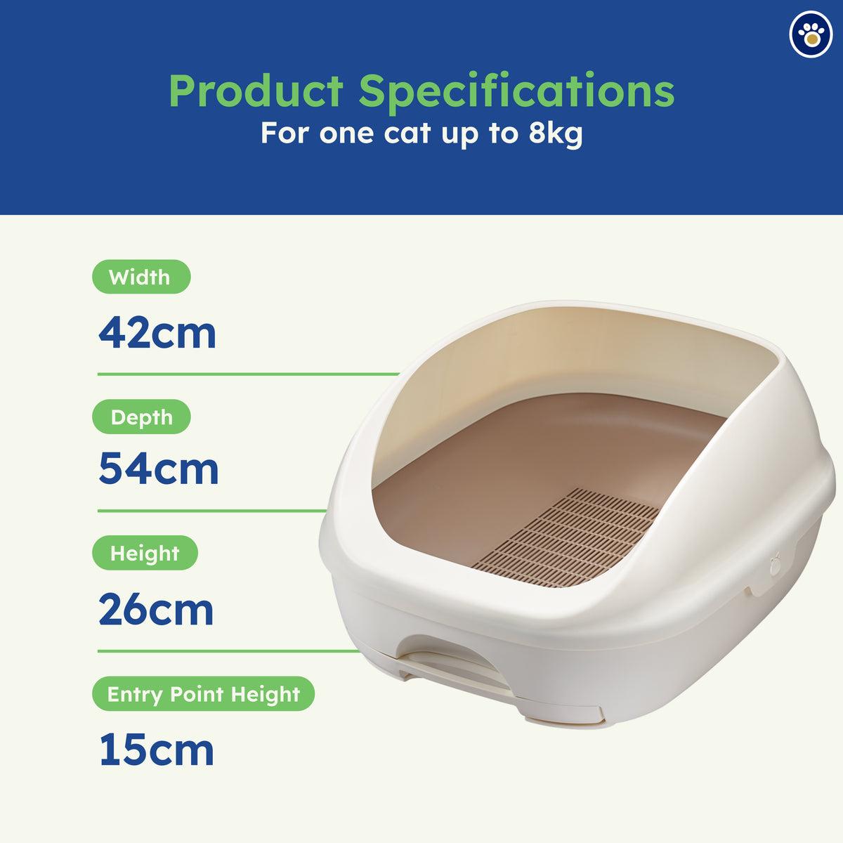 Ezi-LockOdour Dual Layer Cat Litter System – Advanced Odour Control