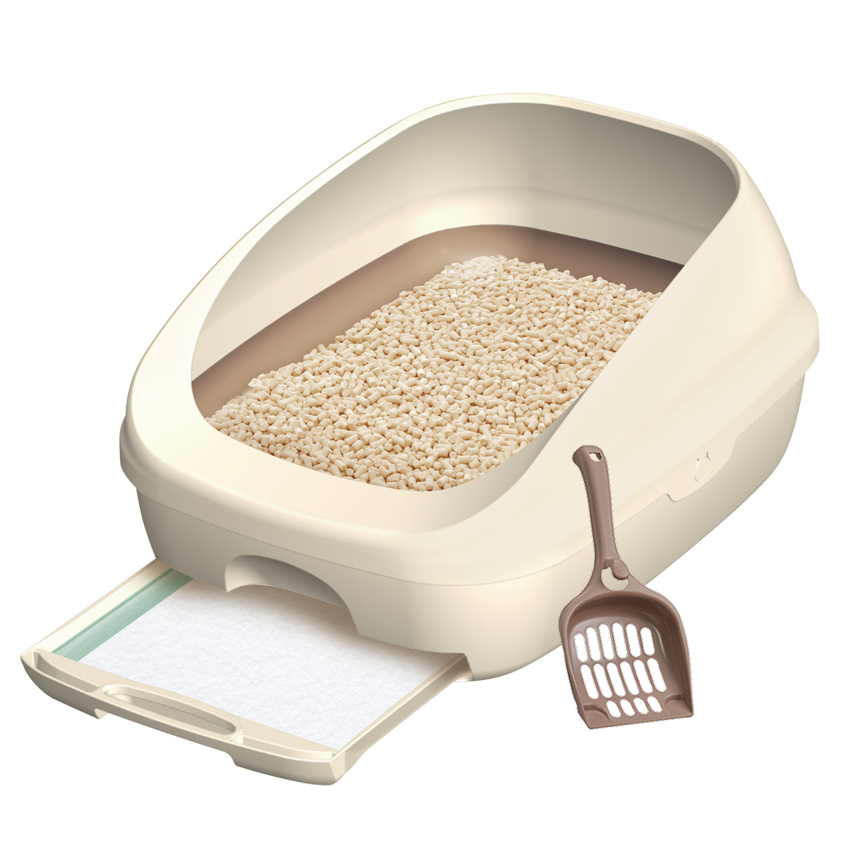 Ezi-LockOdour Open Kit dual layer cat litter system