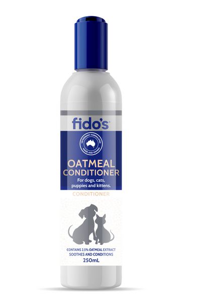 Fidos Oatmeal Conditioner For Dogs Puppies Cats And Kittens 250 ml