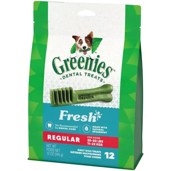 Greenies Dog Fresh Treat Pack Regular 340 g