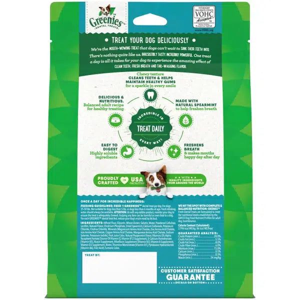 Greenies Dog Fresh Treat Pack Regular 340 g