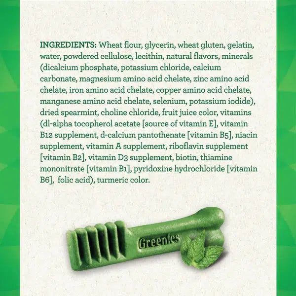 Greenies Dog Fresh Treat Pack Regular 340 g
