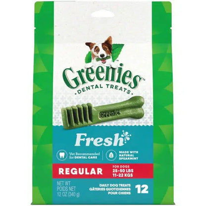 Greenies Dog Fresh Treat Pack Regular 340 g