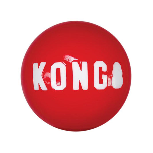 KONG Dog Signature Balls 2pk Large
