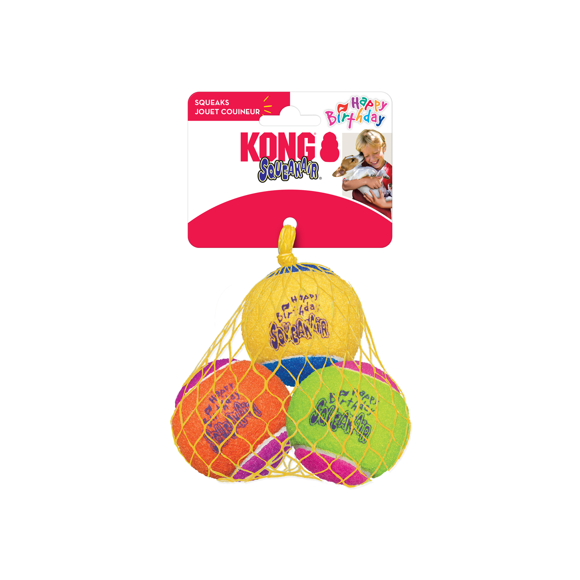 KONG squeak air birthday