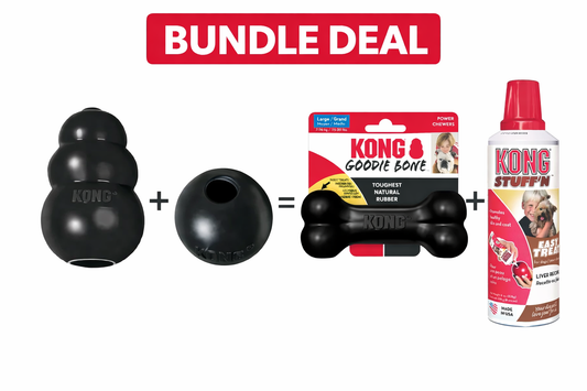 Ultimate KONG Play & Treat Pack Extreme Tough Medium Dogs