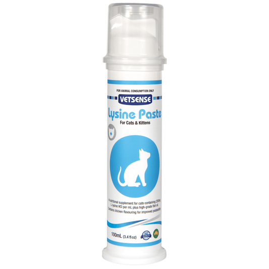 Vetsense Lysine Paste for Cats 100 ml