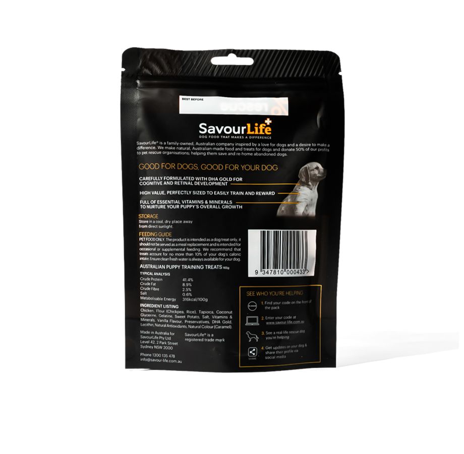 Savour Life Australian Puppy Training Treats 165g