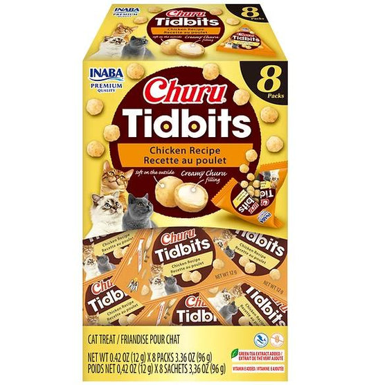 Inaba Churu Tidbits Chicken Cat Treats 96g