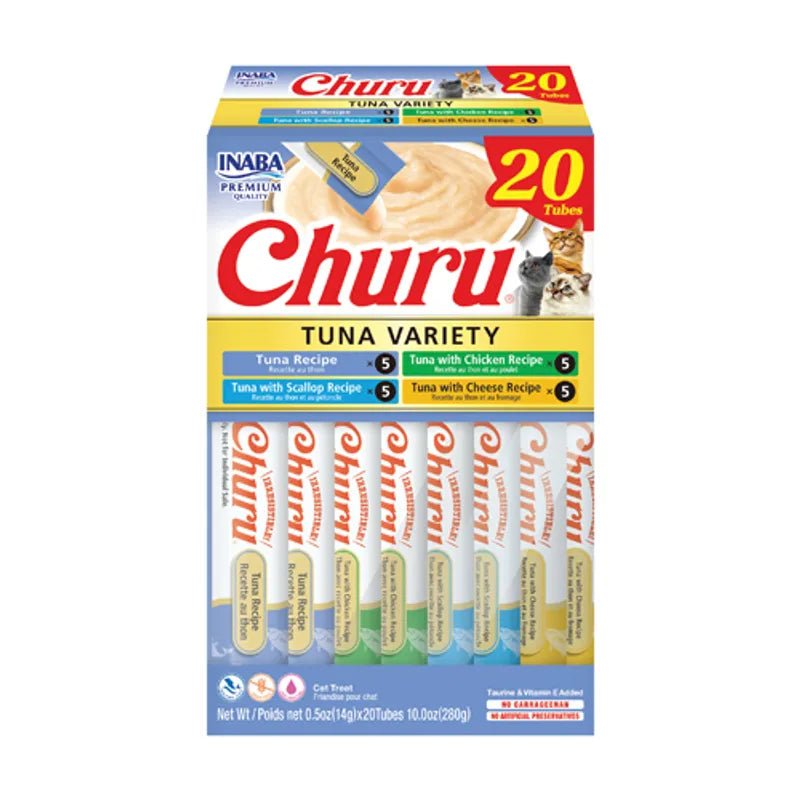 Inaba Churu Tuna Variety Cat Treats 20 x 14g