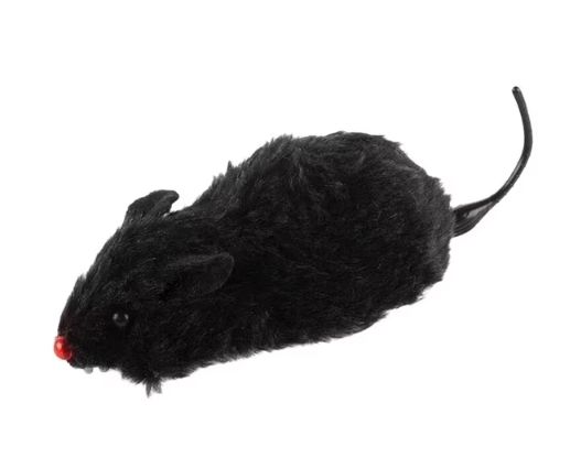 Windup Plush Mouse Toy For Cats