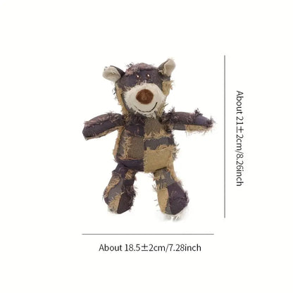 Squeaky Stuffed Bear for Dogs