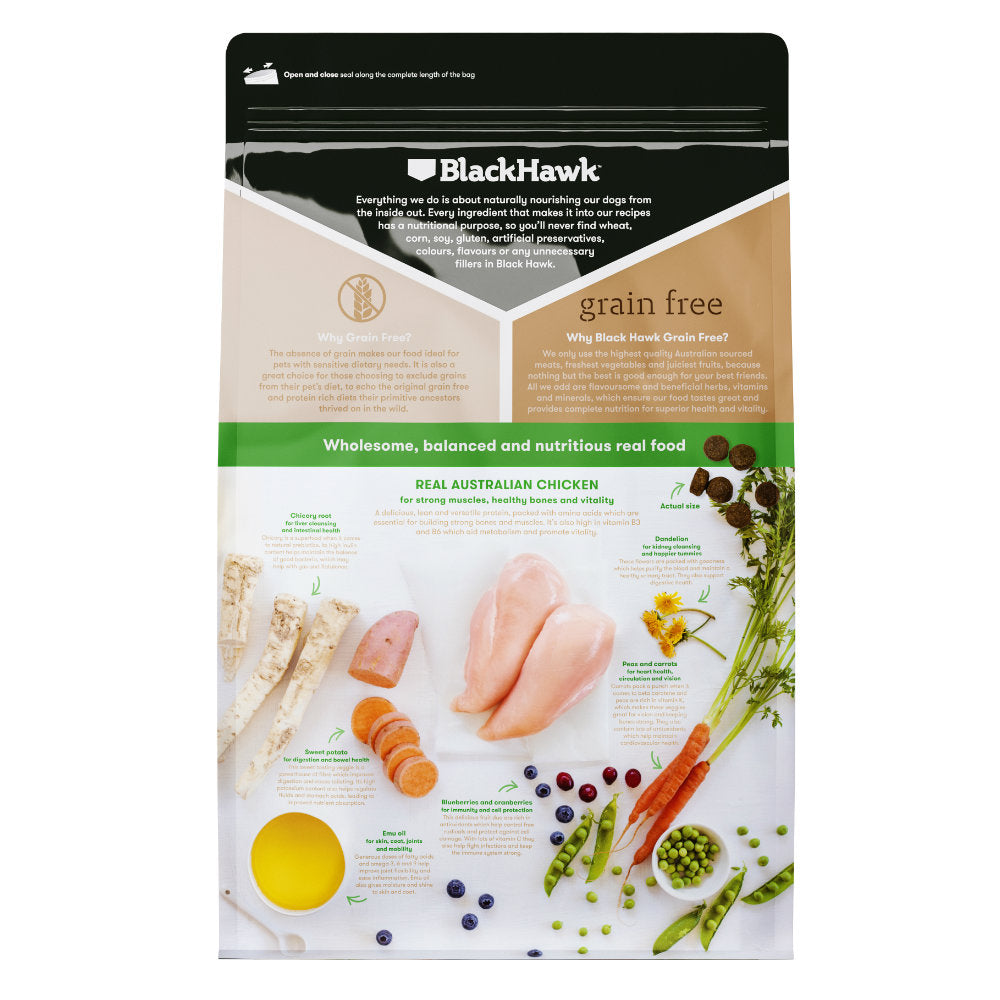 blackhawk GrainFreeAdultChicken all breeds