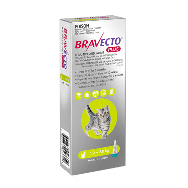 Bravecto Plus For Cats